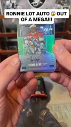 Ronnie Lott autograph pulled live from a Bo Jackson Battle Arena Tecmo Bowl mega break